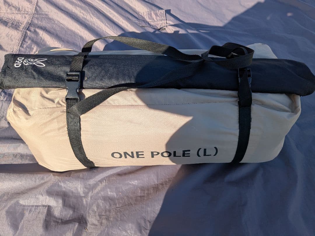 DOD　ワンポールテントL　T8-200-TN　おまけキャノピーポール付き