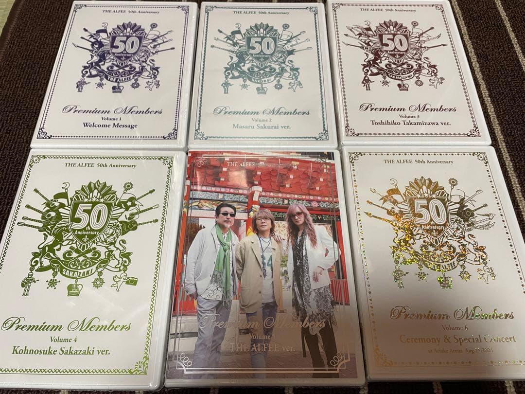 THE ALFEE プレミアムメンバーズ 特典DVDセット