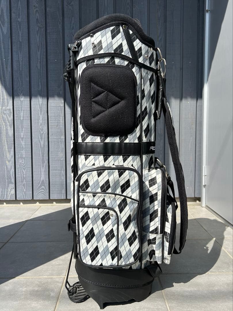 FISCHER キャディバッグ 　　　スタンド式　　フード付