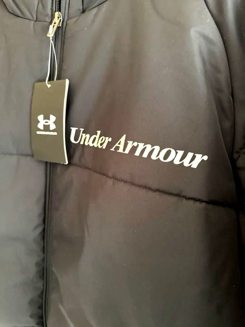 【新品未使用】Under Armour ブラック ベンチコート