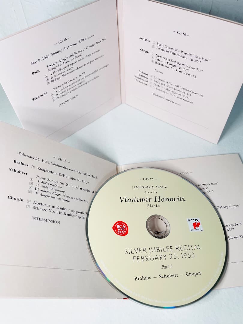 ホロヴィッツ・ライヴ・アット・カーネギー・ホール （４１ＣＤ＋ＤＶＤ）希少
