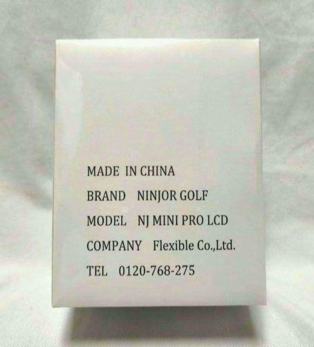 新品　NINJOR GOLF NJ MINI PRO LCD ブラック　、