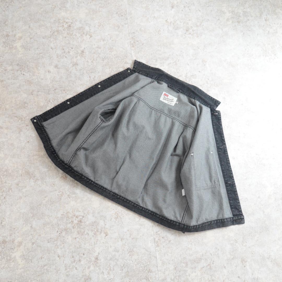 トラディショナルウェザーウェア 001D ブラックデニムGジャン 36 大戦