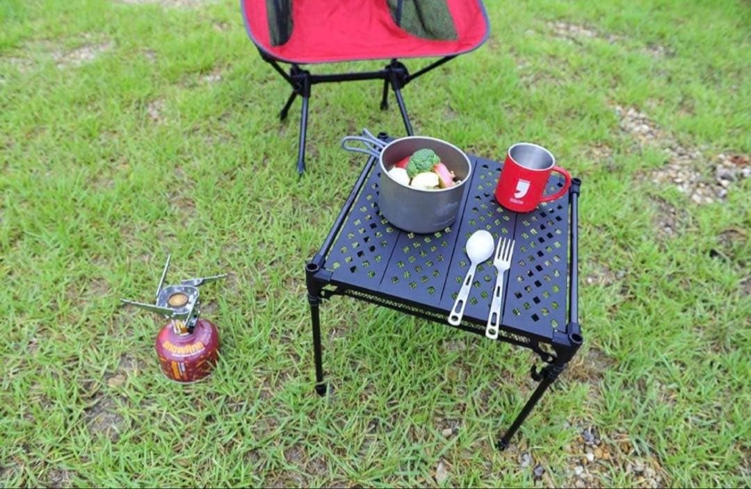 新品　line スノーライン　キューブバックパッカーズテーブル　超軽量