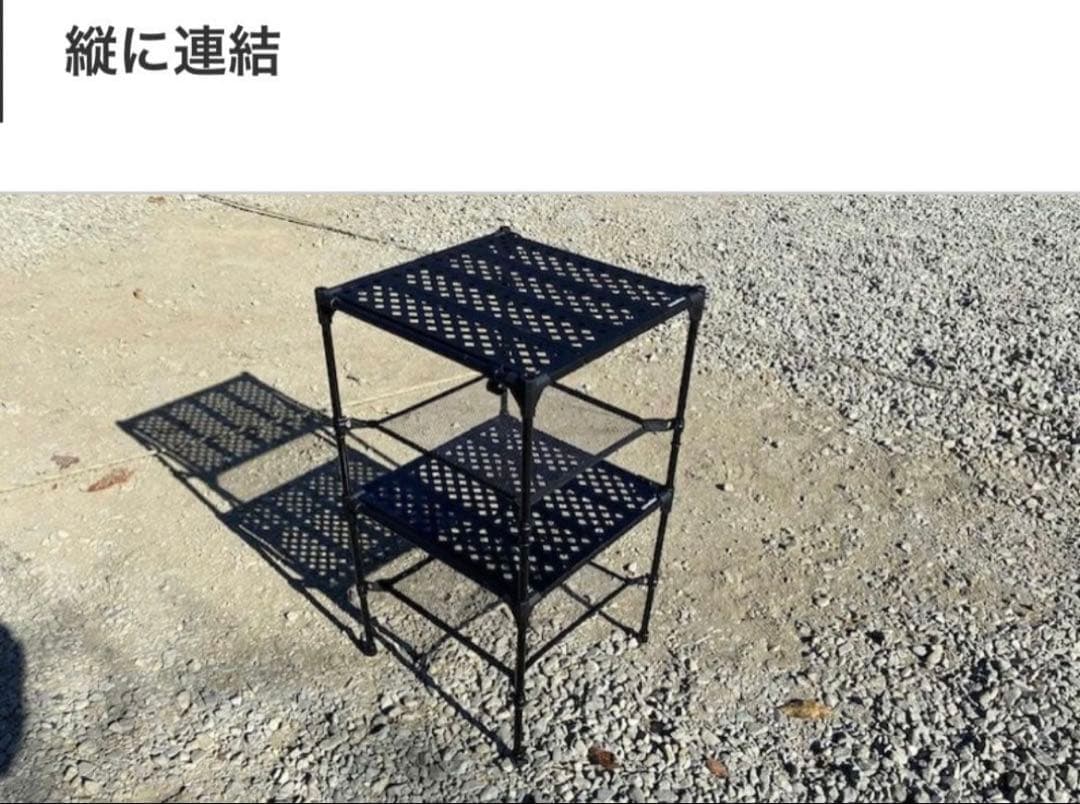 新品　line スノーライン　キューブバックパッカーズテーブル　超軽量