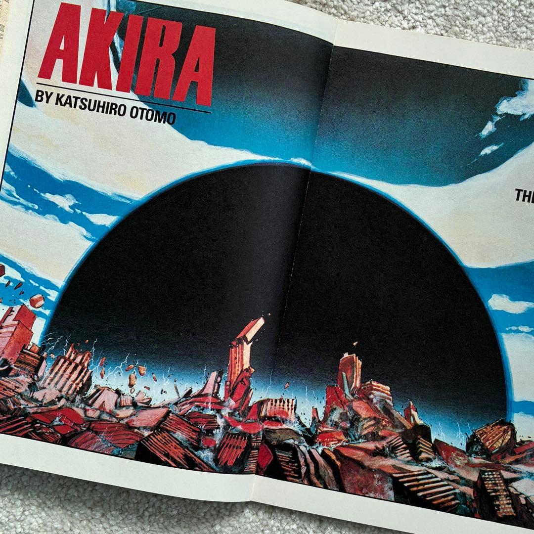【希少】 AKIRA 国際版 全巻セット ポスター付き 12巻 カラー 大友克洋