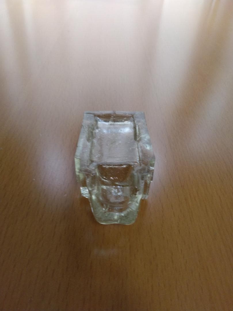 戦前レトロ瓶☆4輪トラック型舐め菓子ペロペロ瓶・アンティーク・昭和レトロ・希少