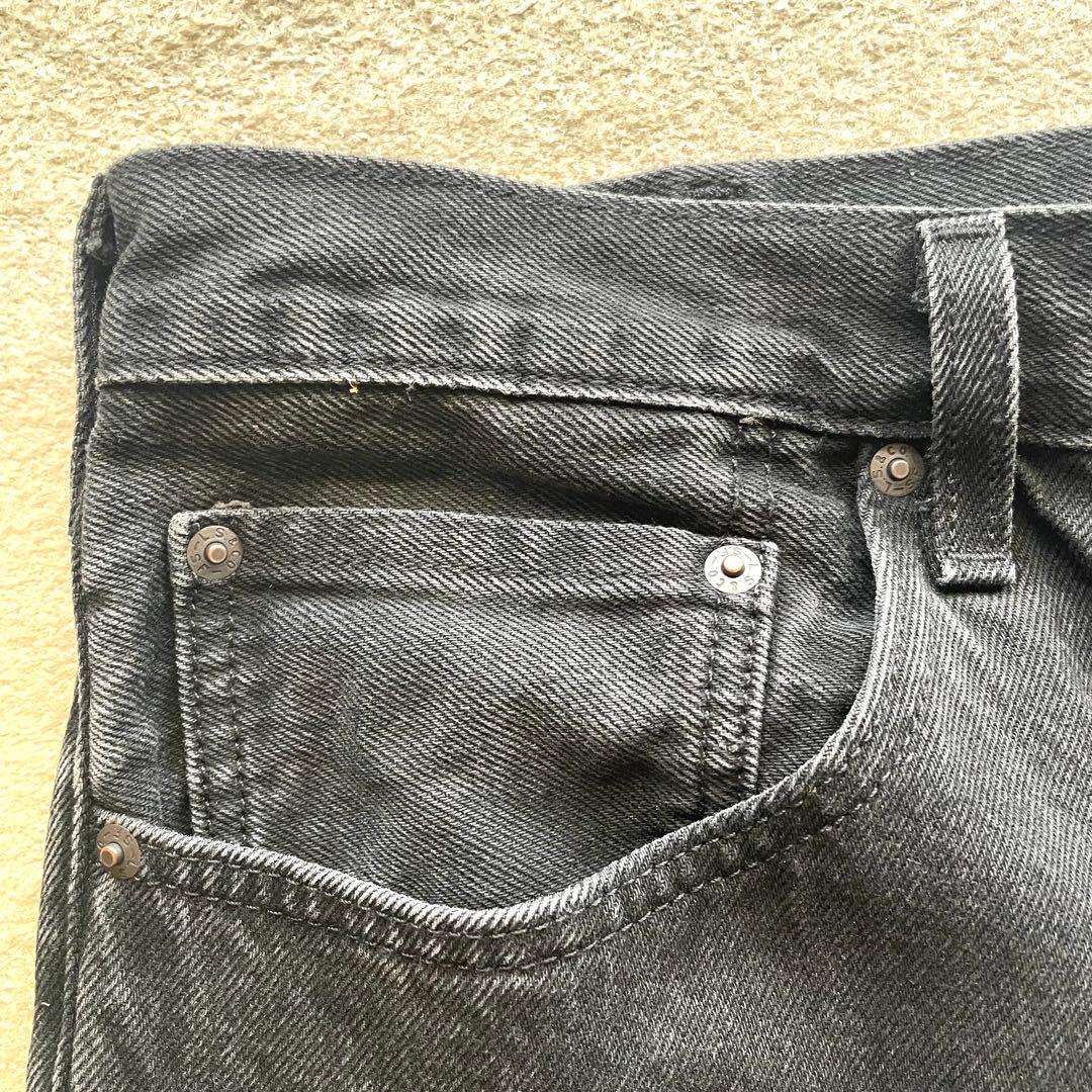 Levi′s PREMIUM 517 Boot Cut black denim