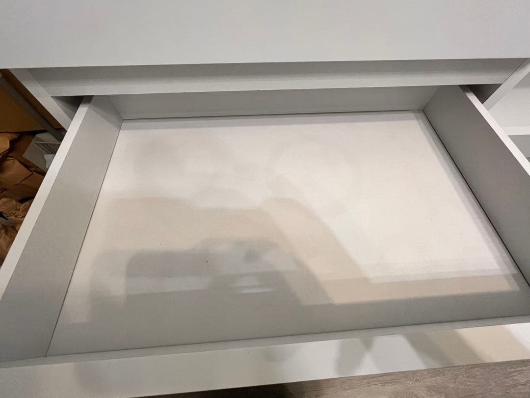 【送料込み】LOWYA キッチンボード 食器棚 ホワイト（上A＋下Bセット）