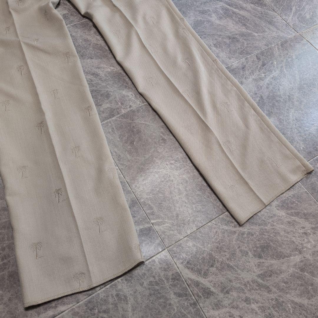 【未使用タグ付】キャロウェイ XL ゴルフパンツ 総柄 ヤシの木 刺繍