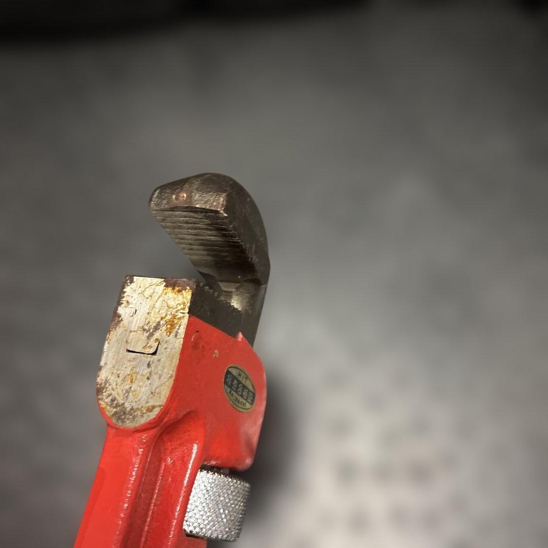 【新品未使用】HIT パイプレンチ　600mm 大工道具　土木　レンチ工具セット