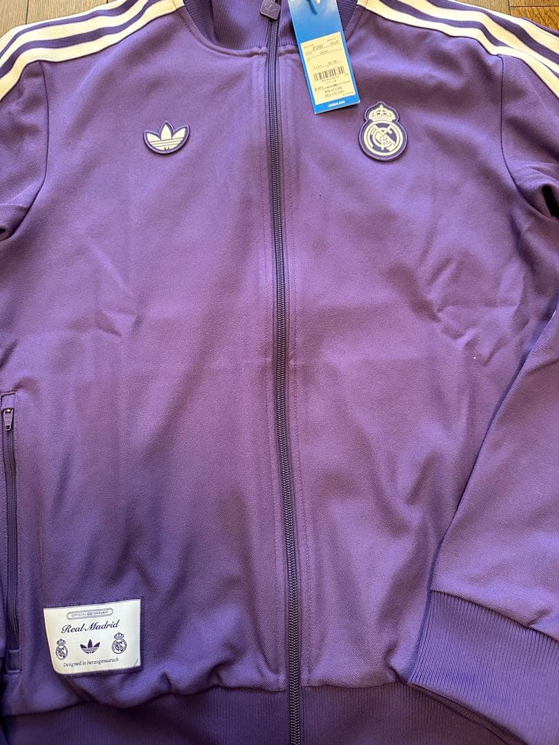 【タグ付き新品】レアル・マドリード　テラスアイコン トラックジャケット24-25