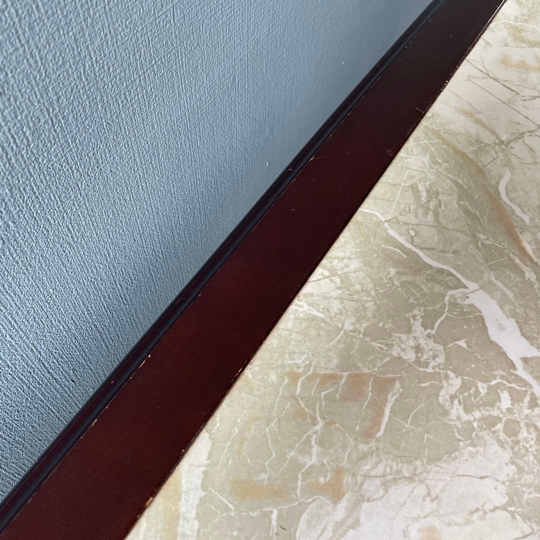 オールドカリモク　センターテーブル　ローテーブル　大理石風　昭和レトロ