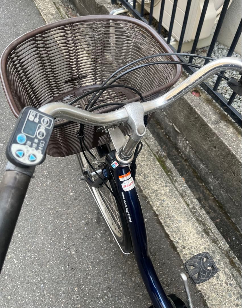 YAMAHA パスナチュラ　電動自転車　発送不可　大阪から