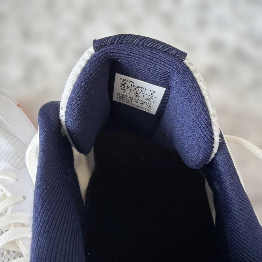 美品 26㎝ JAPAN ASICS ローテ ジャパンライト ホワイトネイビー