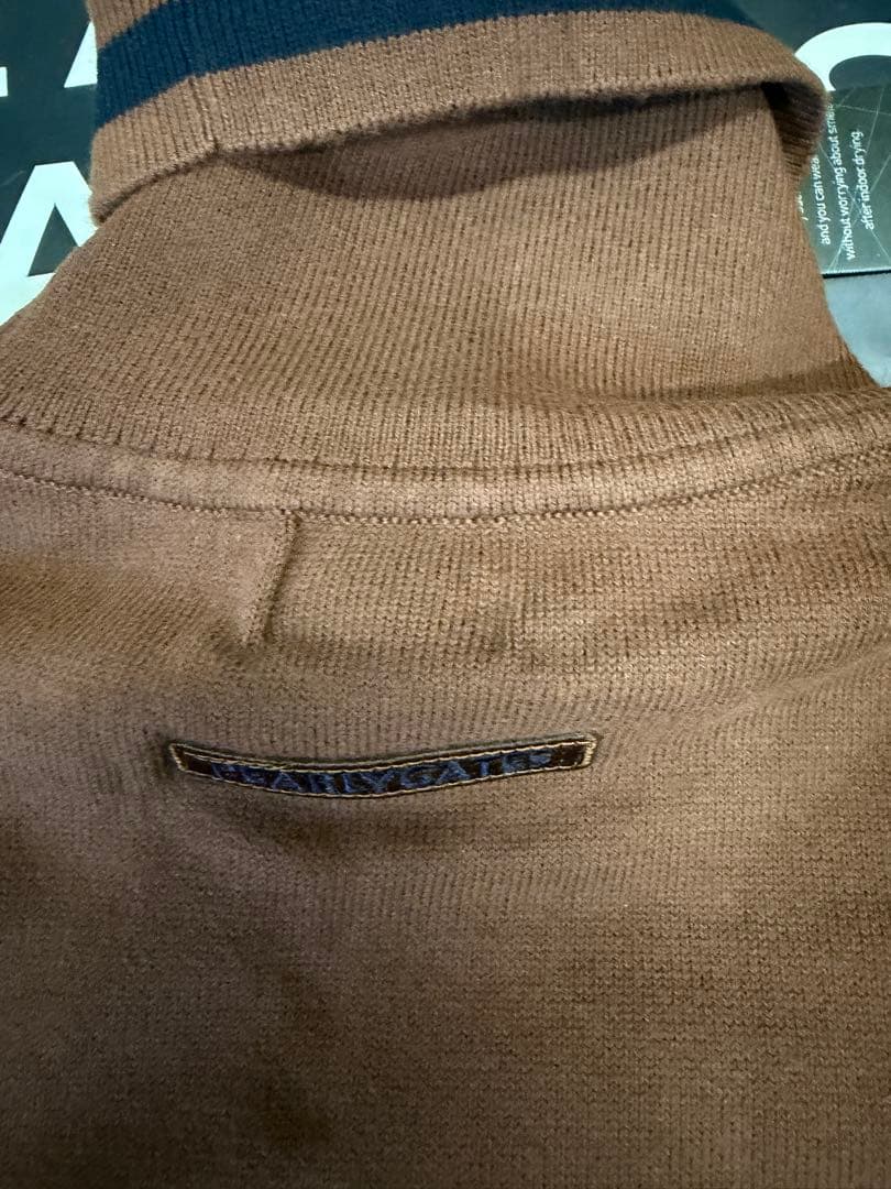 新品正規品PG/4】パーリーゲイツ ハイネック長袖ニットカットソータートルネック