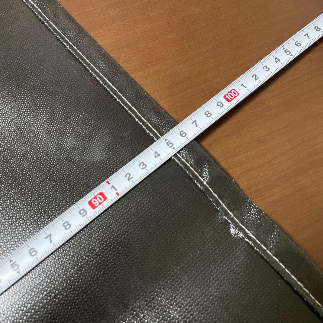 焚火シート 60cm×96cm キャンプ ペグ付き 耐熱 黒 収納袋付き