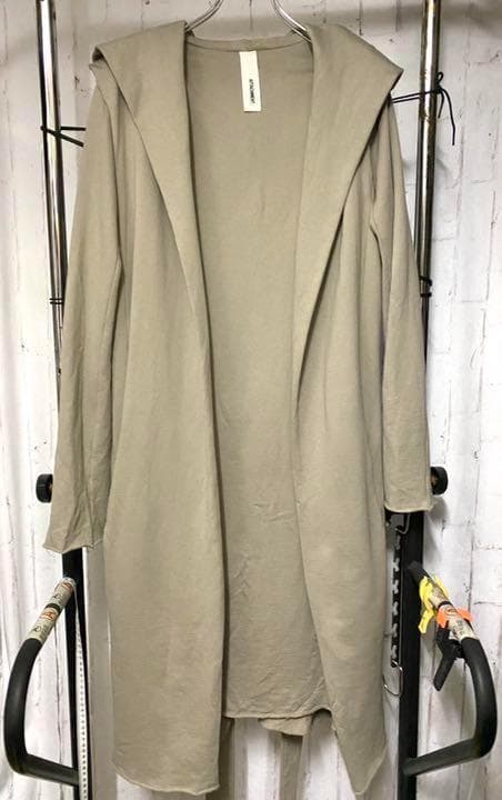 ATTACHMENTフードコート　パーカー ガウン 　ロング　ベルト　ベルテッド