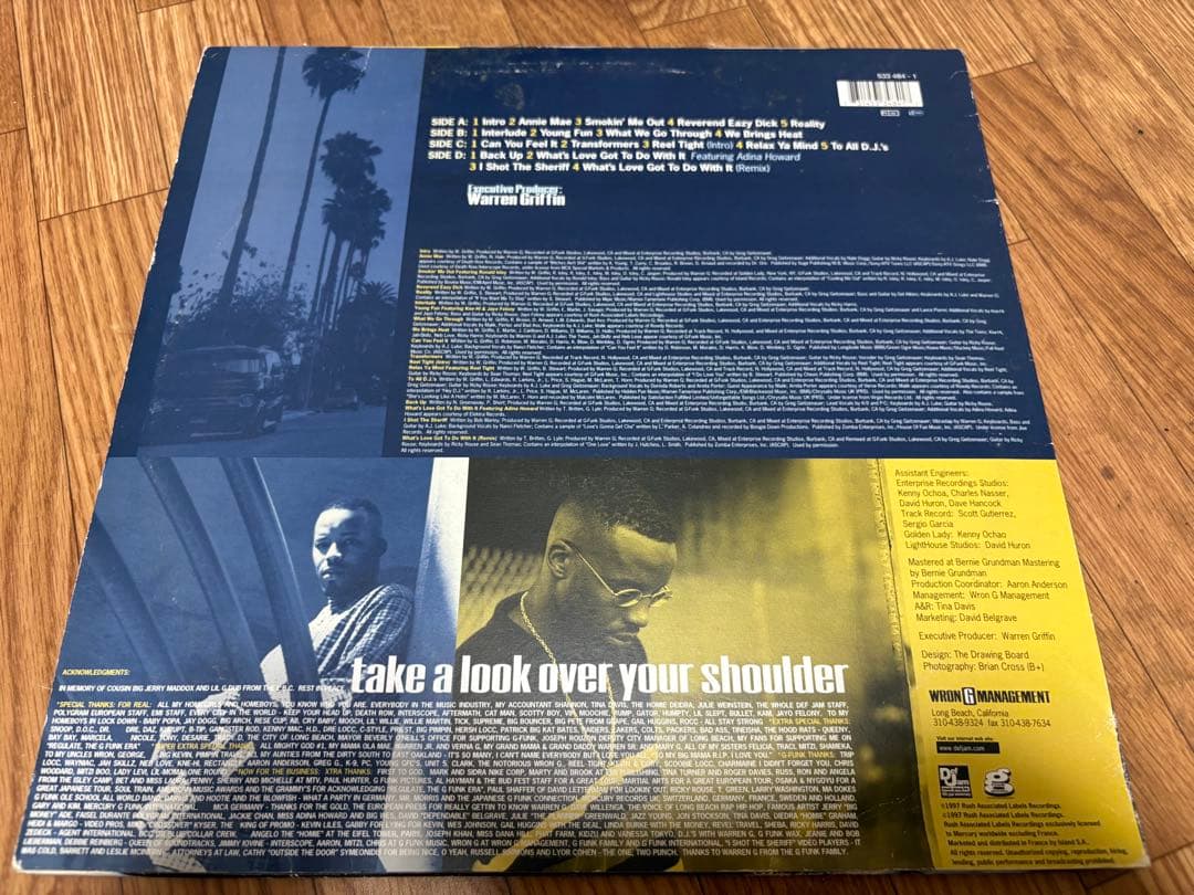 【12インチレコード】2PAC/ウォーレンＧ　2枚セット