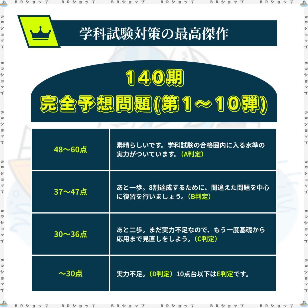 【全問解答＆完全解説】140期ボートレーサー試験完全予想問題第1-10弾〈最新〉