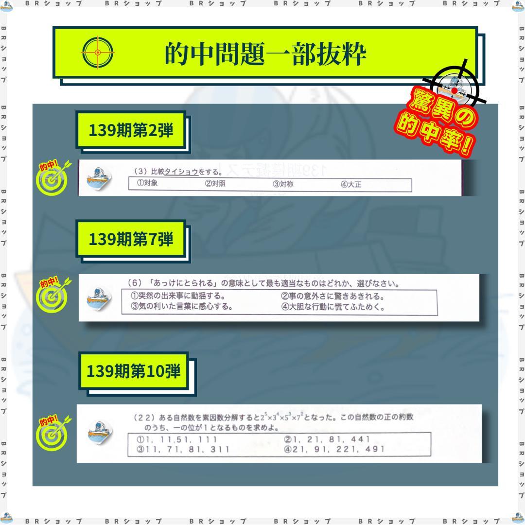 【全問解答＆完全解説】140期ボートレーサー試験完全予想問題第1-10弾〈最新〉