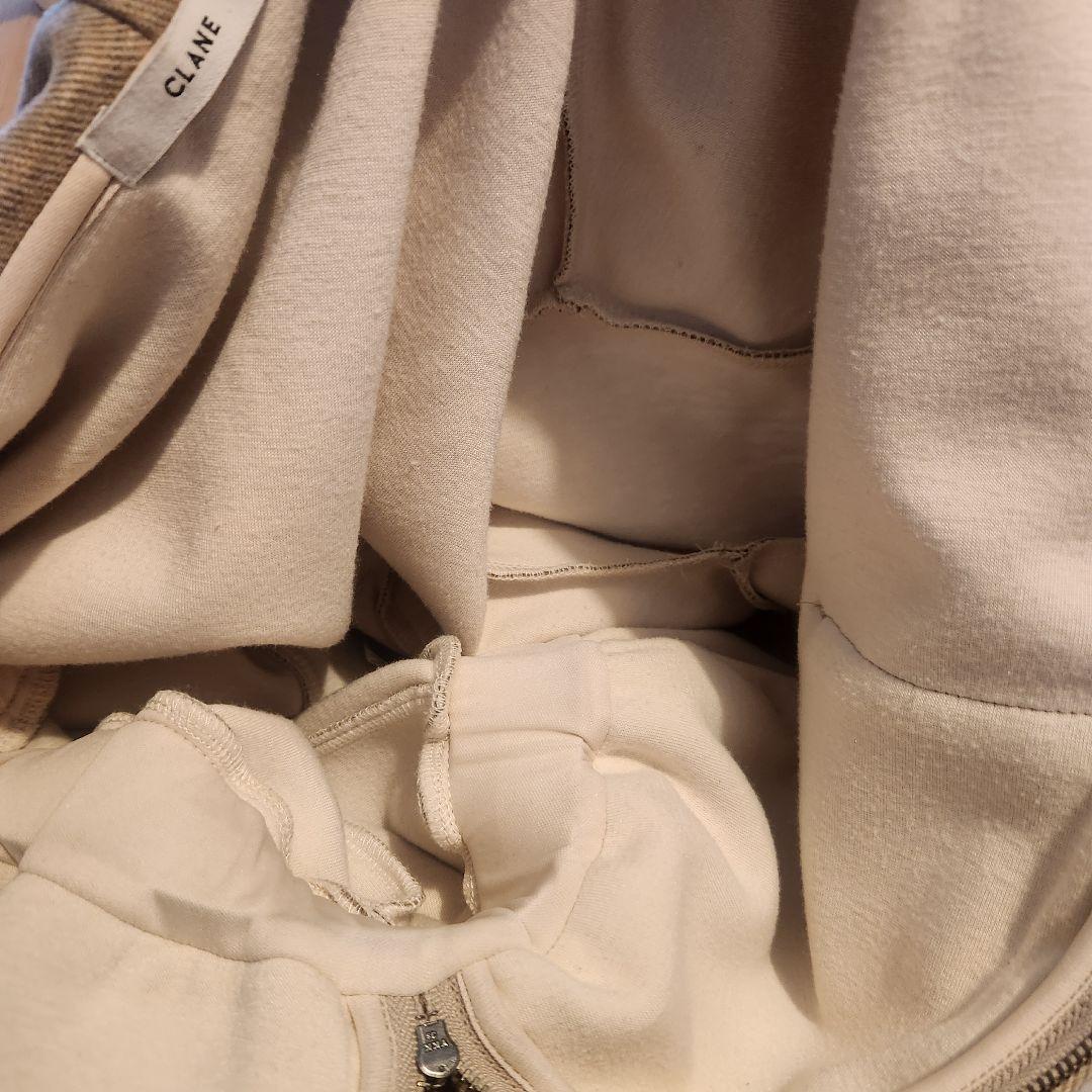 クラネ　HOODED SWEAT ALL IN ONE （BEIGE）