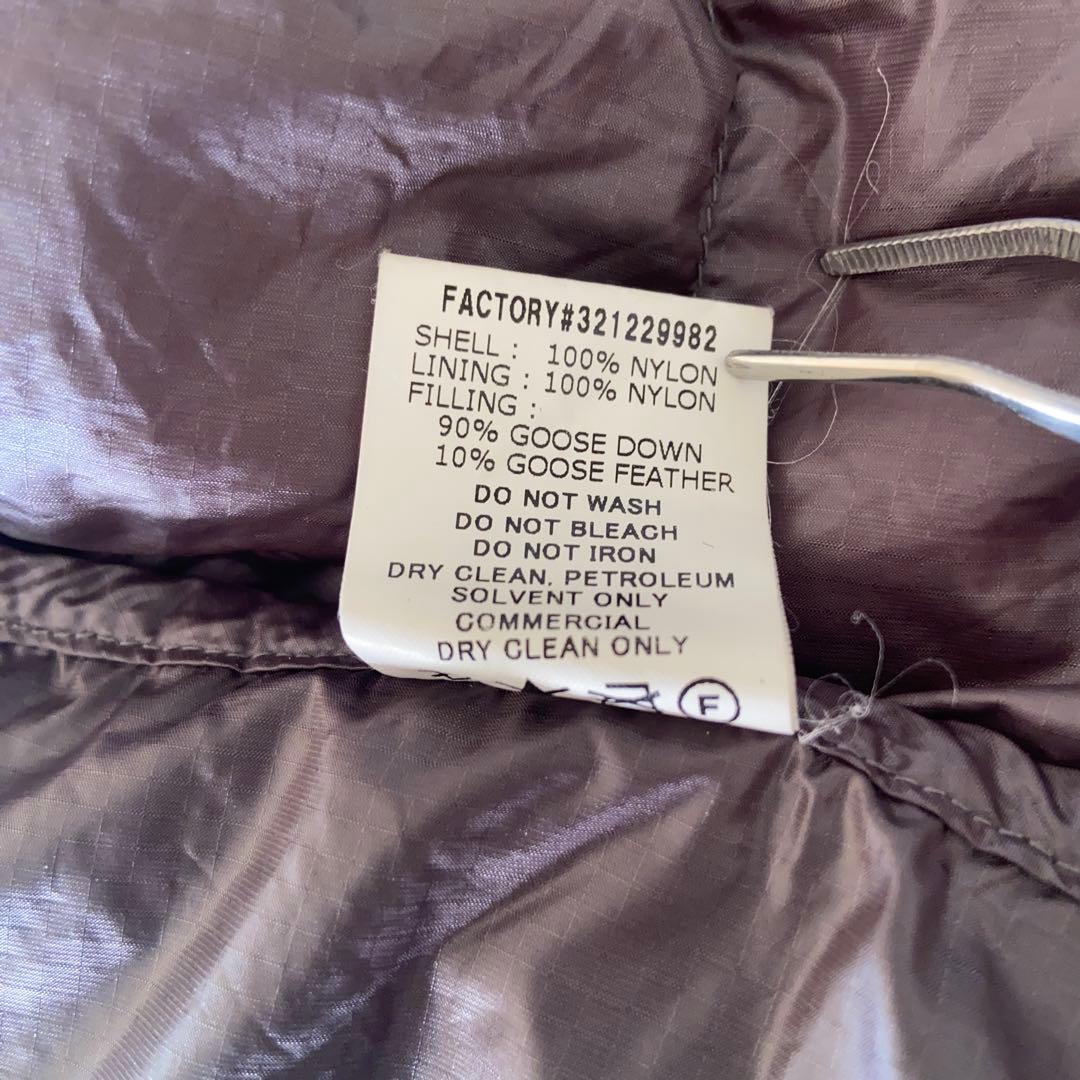 【モンベル】ウルトラライトダウン 半袖ダウンジャケット 1101288 Ｌ