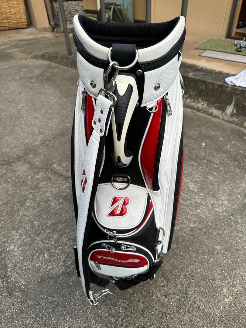 超美品ブリヂストン　ゴルフ　キャディバッグ　プロレプリカモデル
