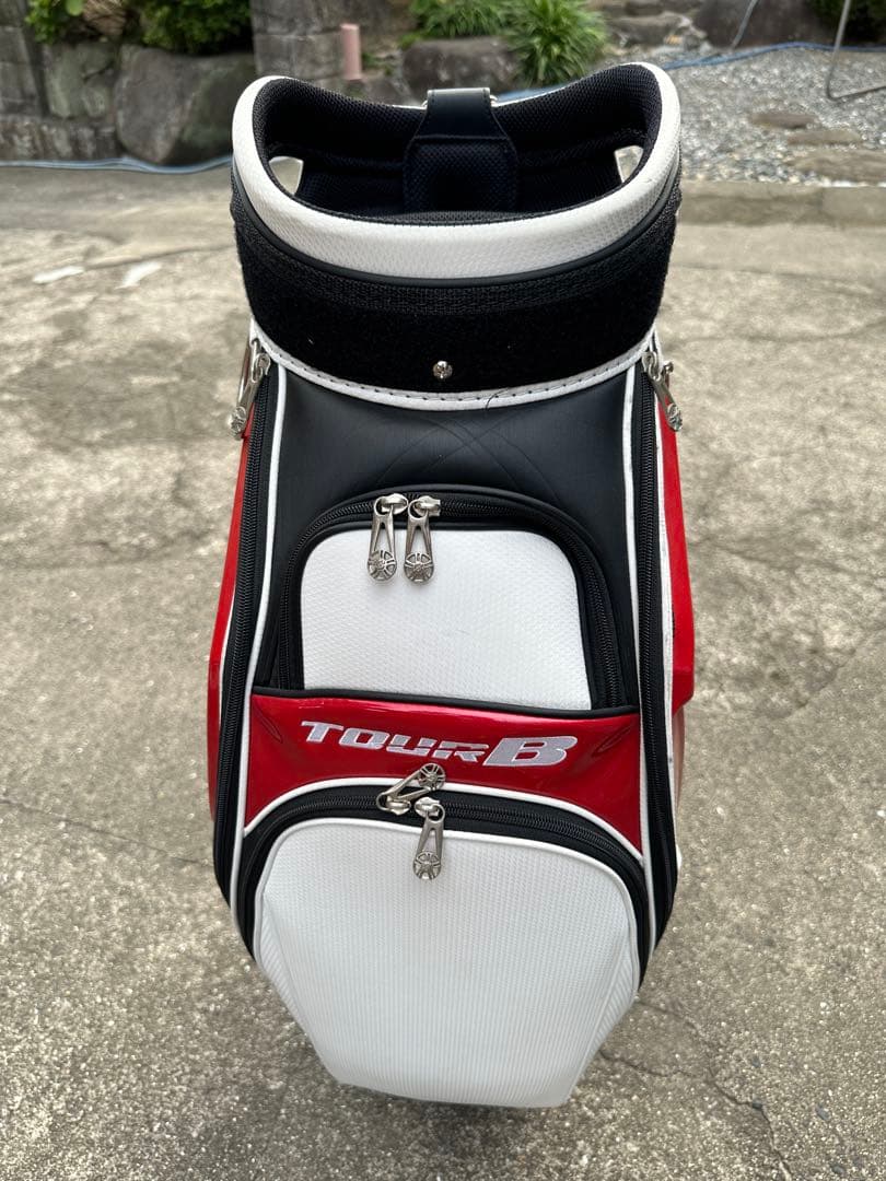 超美品ブリヂストン　ゴルフ　キャディバッグ　プロレプリカモデル