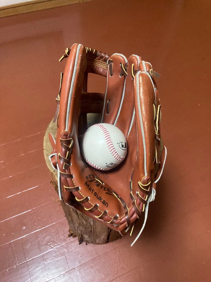 (mini me) Matsukan軟式大人用内野手グラブ
