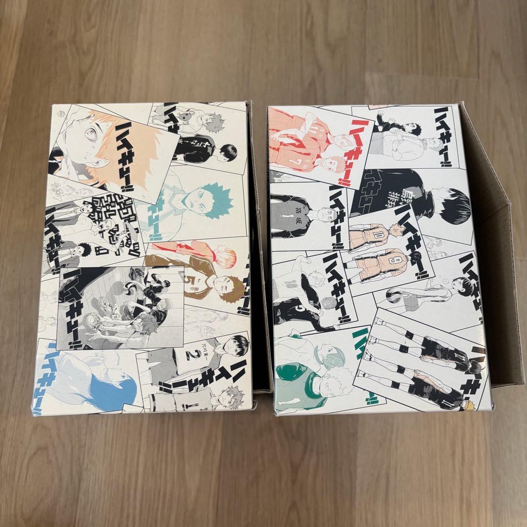 ハイキュー！！ 全巻セット+関連本66冊　全巻修能ボックス付き