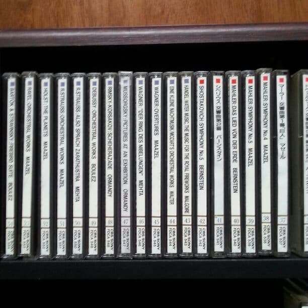 クラシック CD 全90枚 ケース付き ソニーSONY FAMILY  CLUB