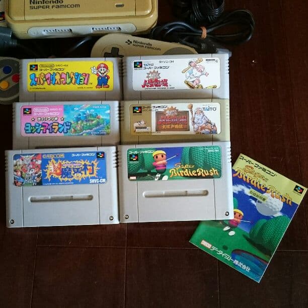 スーパーファミコン 本体 + ソフト5本 セット