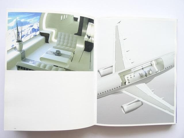 洋書◆飛行機の機内インテリアデザイン写真集 本