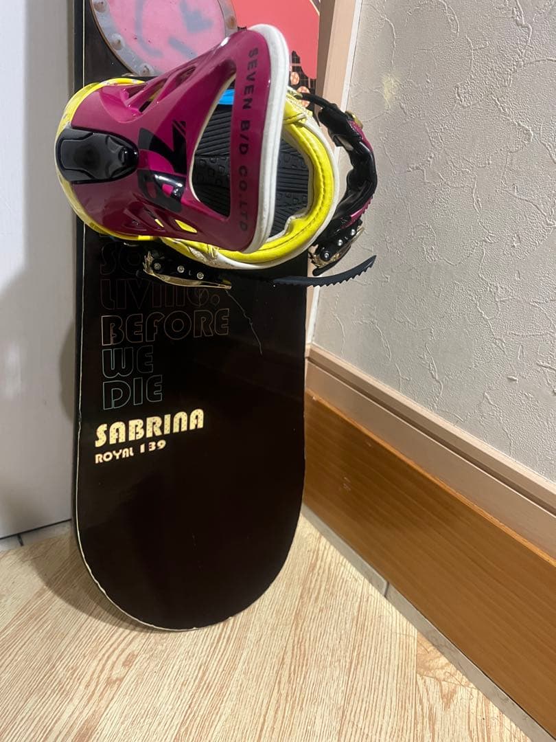 初中級！カービング、グラトリ！サブリナ　 139cm 7bin