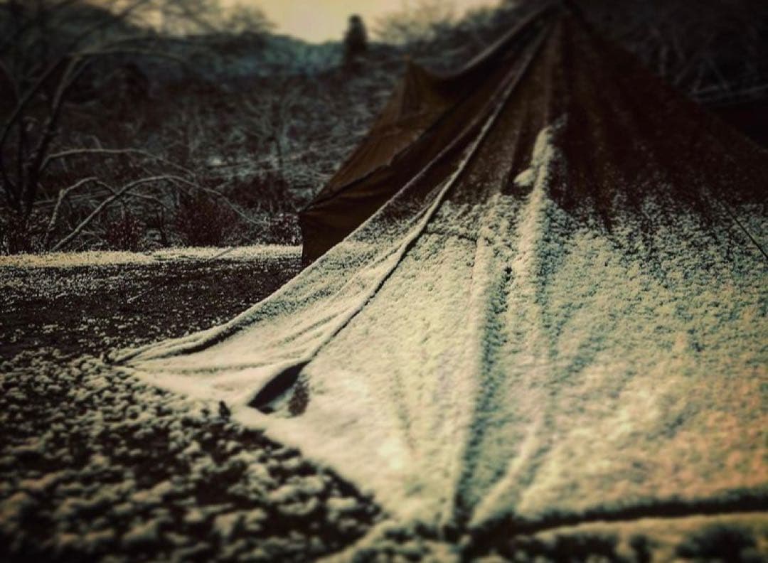 【軍幕屋】希少★ノルウェー軍テント★軍余剰品★ポール8本付属★4枚組