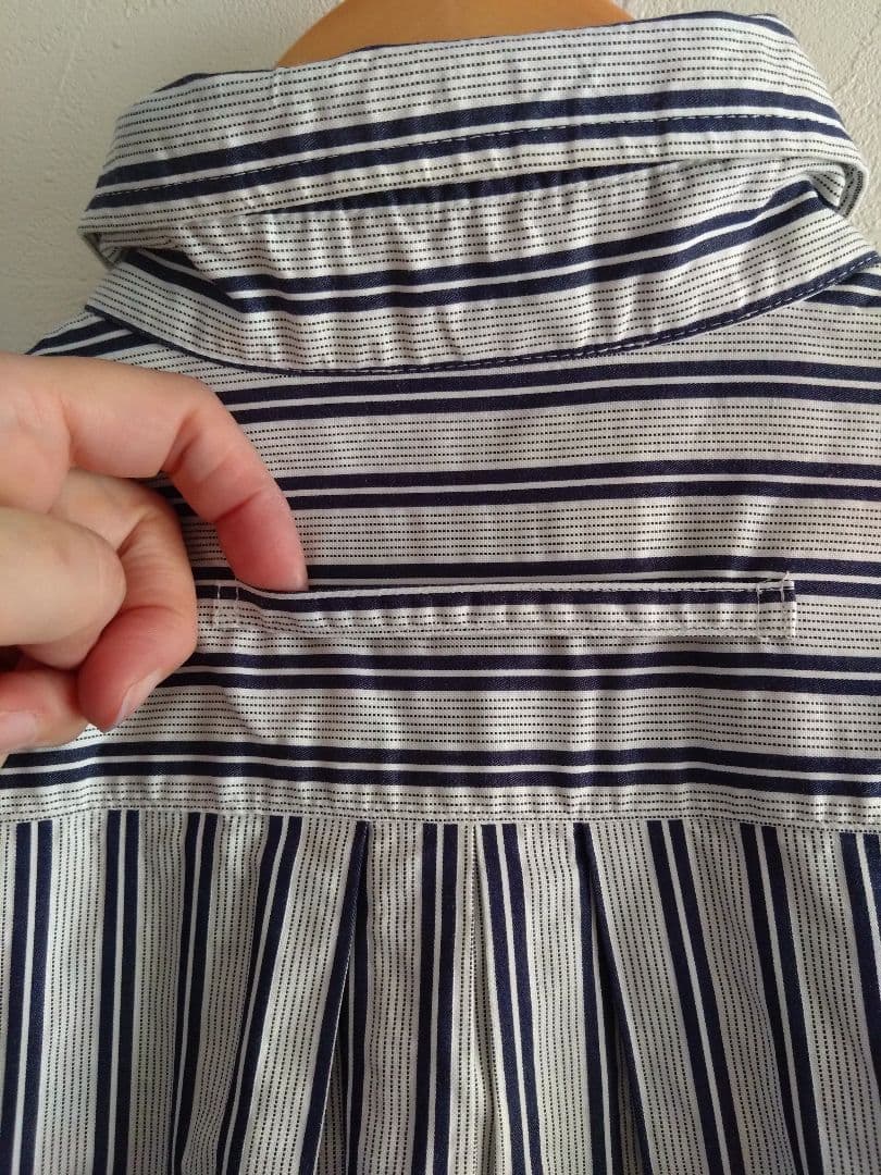 TICCA ストライプ 長袖プルオーバーシャツ