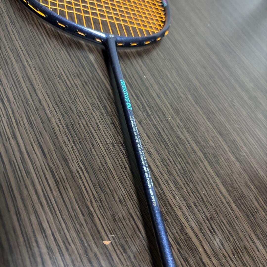YONEXヨネックス AEROTUS 80 バドミントン ラケット 2U-G4