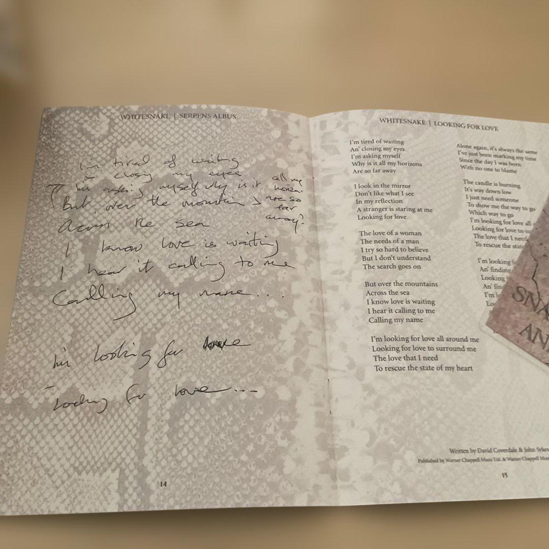 ホワイトスネイク　サーペンスアルバス　30周年限定盤　4CD+DVD SHMCD