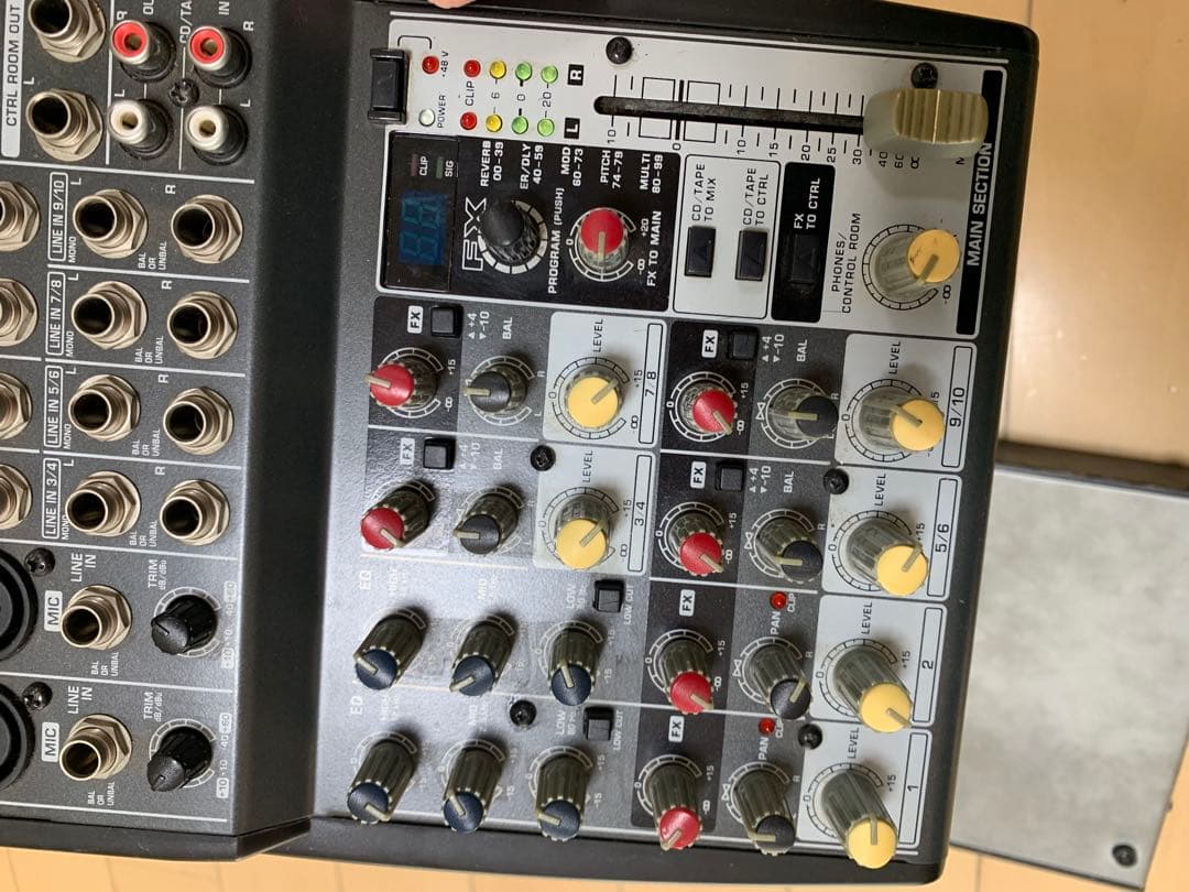 &中古ZOOM G2.1u/UW500/BEHRINGER XENYX 1002