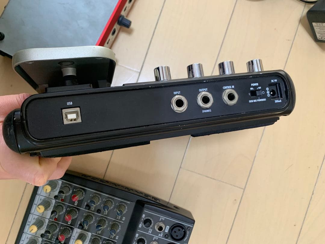 &中古ZOOM G2.1u/UW500/BEHRINGER XENYX 1002