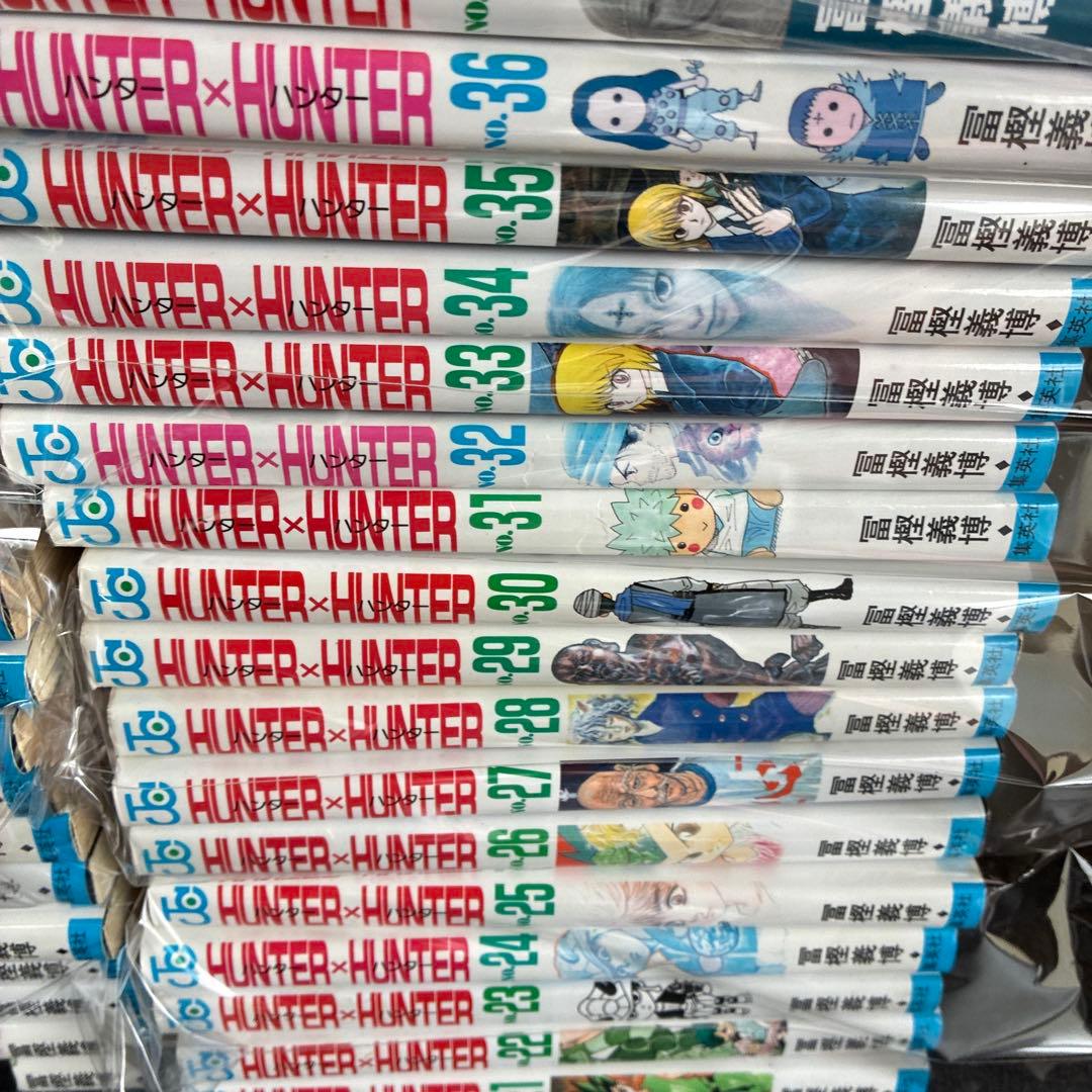 HUNTER×HUNTER 全巻セット 1巻〜38巻（初版多数）