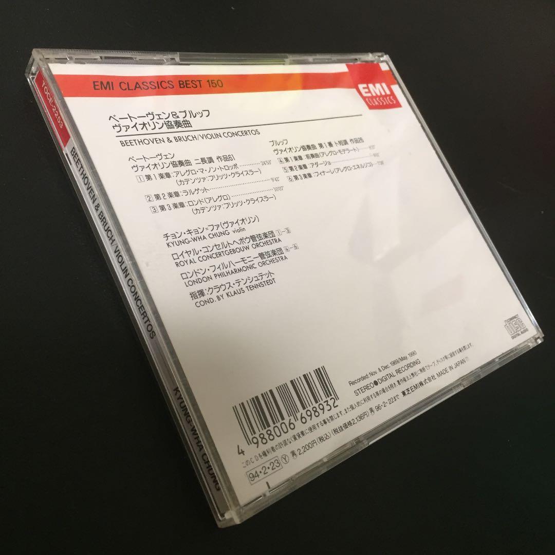 【売約済】チョン・キョンファ／ベートーヴェン&ブルッフ