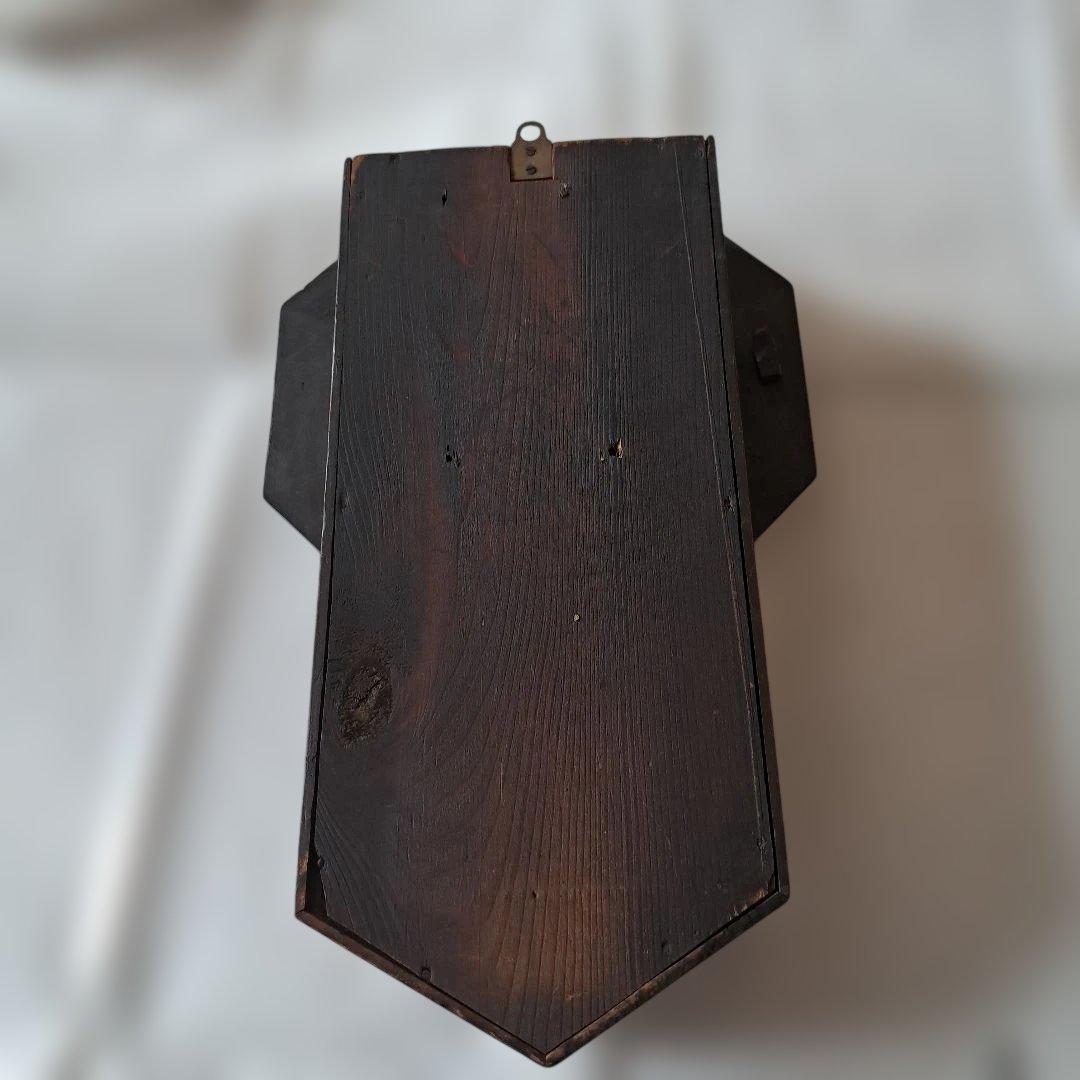 おまけ付【精工舎/SEIKOSHA】ゼンマイ式　八角ボンボン掛け時計アンティーク