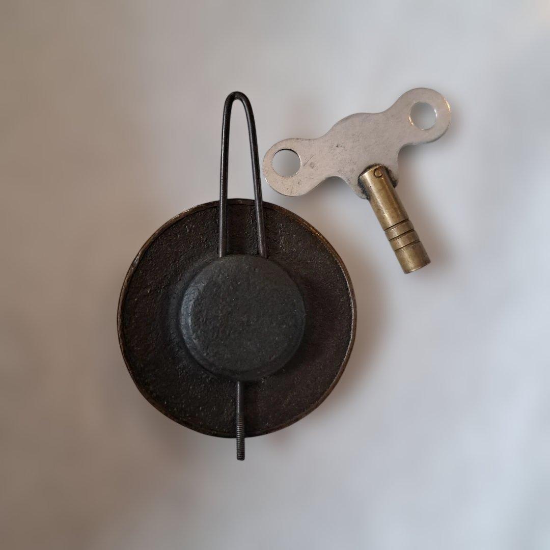 おまけ付【精工舎/SEIKOSHA】ゼンマイ式　八角ボンボン掛け時計アンティーク