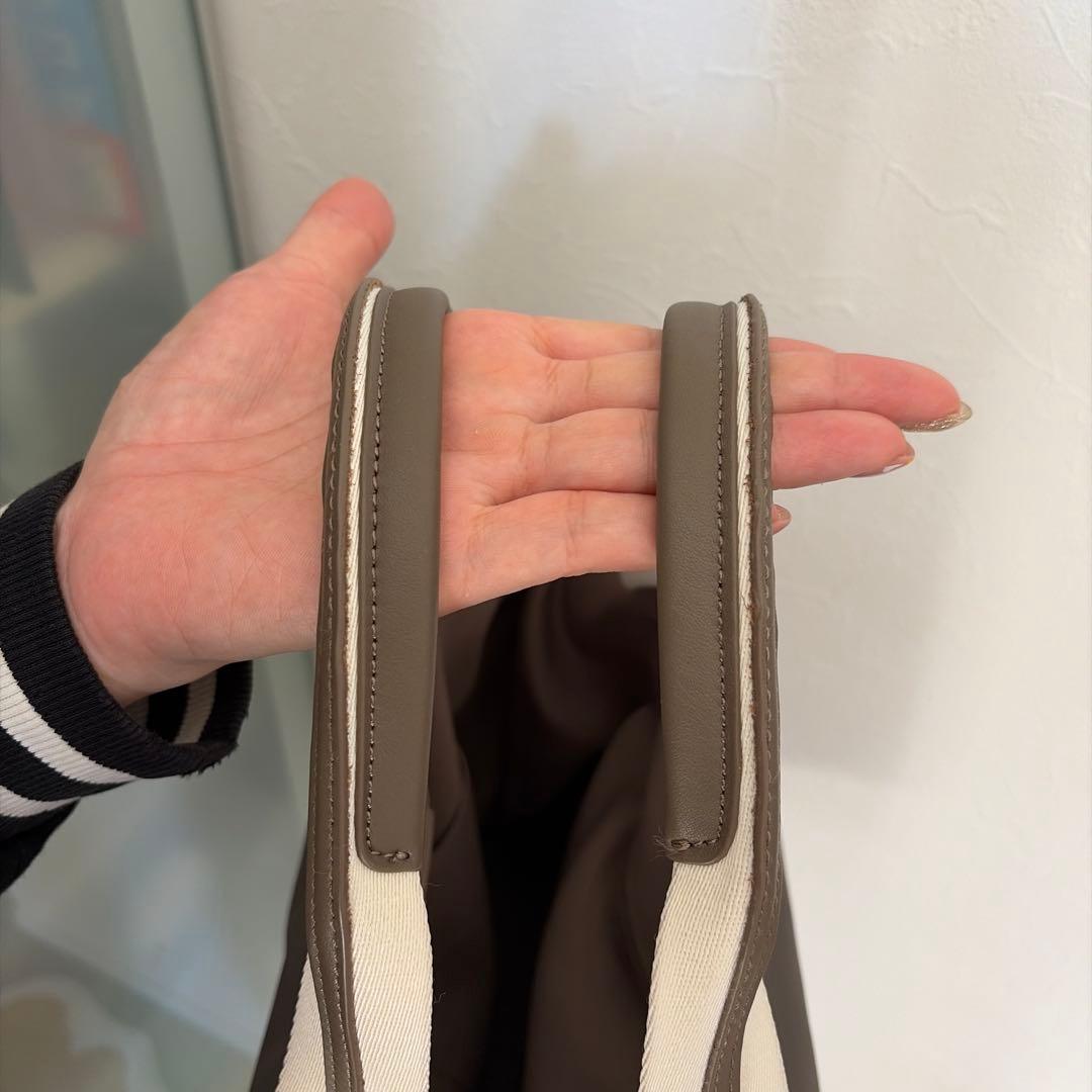 TOPKAPI ダークグレー トートバッグ