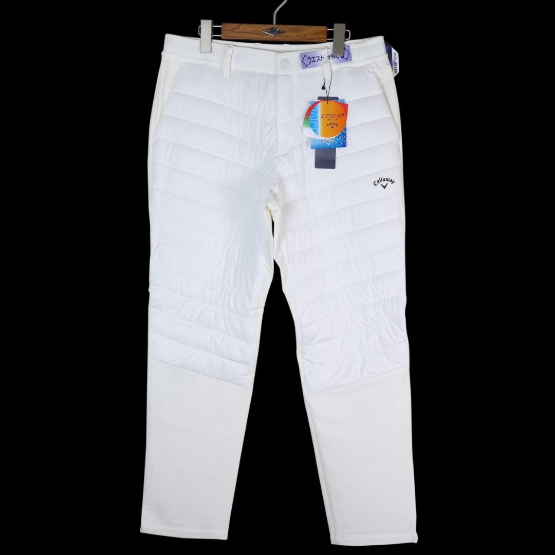 【3L】秋冬 キャロウェイ ゴルフ キルティング 裏起毛中綿ジョガーパンツ