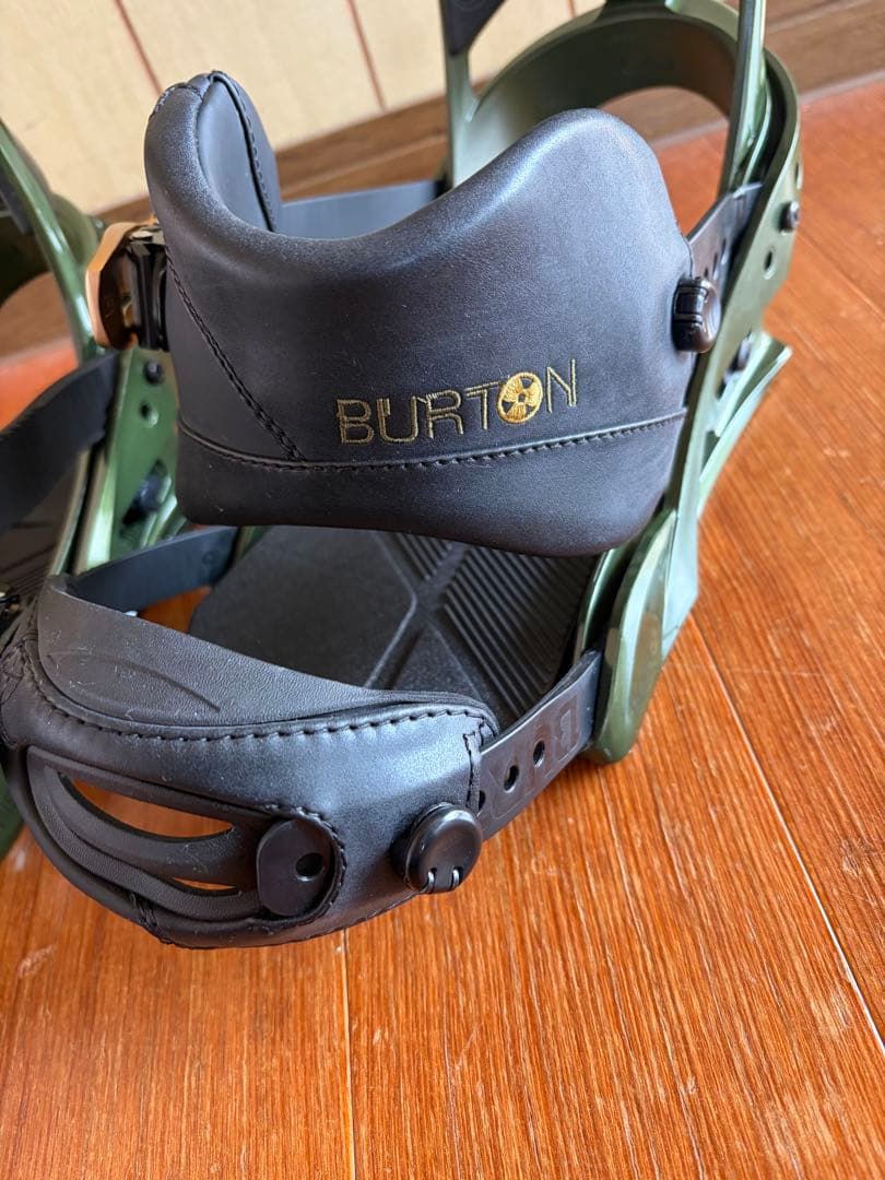 BURTON スノーボード ビンディング mission M グリーン