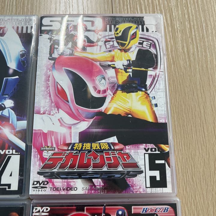 特捜戦隊デカレンジャー DVD VOL.1〜8 ＋ 2巻
