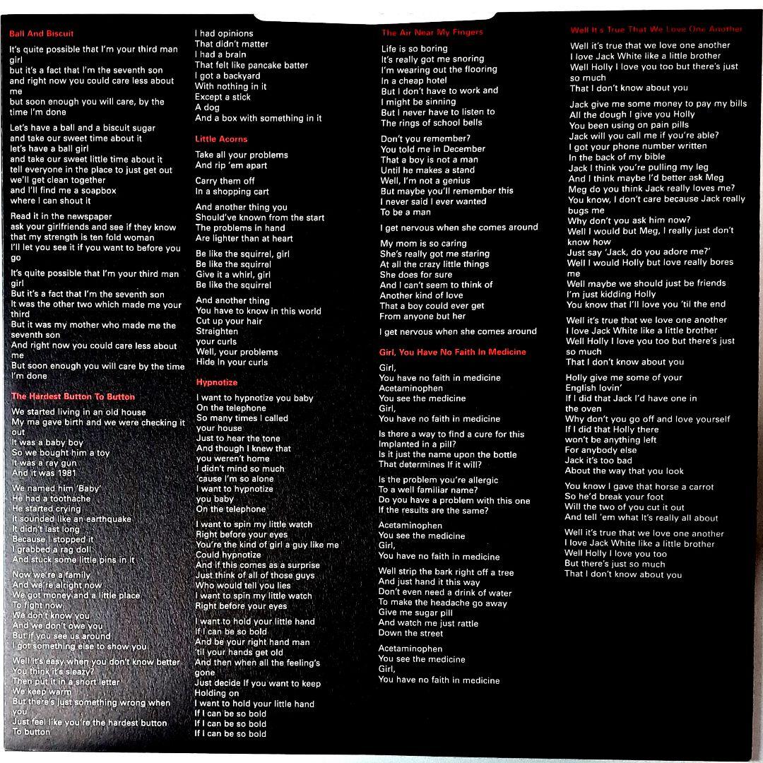 The White Stripes　Elephant　レコード　LP